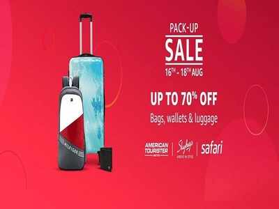 Amazon Sale Avail up to 75 off on Bags  Luggage Sports Watches  More    Times of India