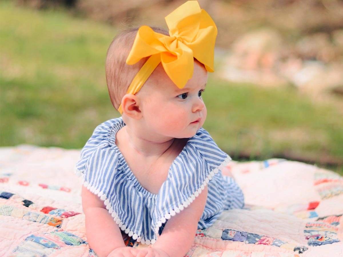 Multi-Coloured Cotton Headbands Hair Accessories HairBand Toddlers Baby Children 