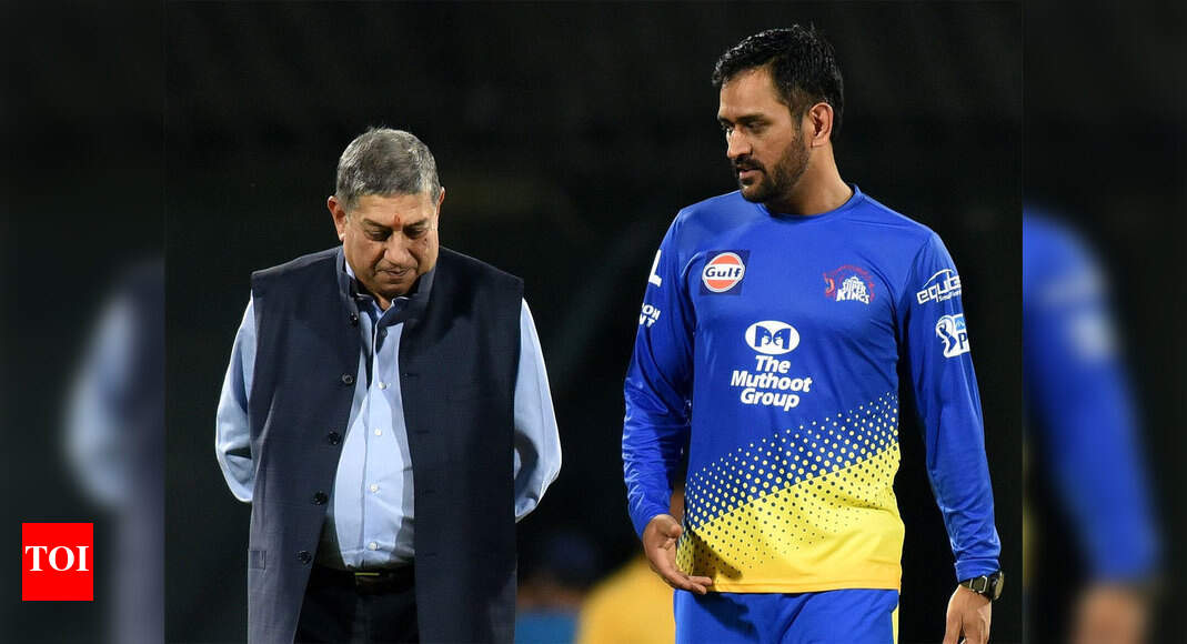 What more is there for MS Dhoni to achieve, his retirement is close of an era: N Srinivasan - Times of India