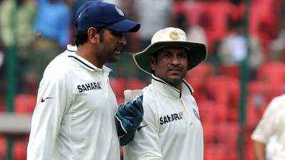 Saw MS Dhoni's acumen and told BCCI that he is the next captain: Sachin Tendulkar
