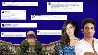 CBI for Sushant Singh Rajput: From Akshay Kumar to Anupam Kher, Kriti Sanon to Kangana Ranaut, Bollywood celebs welcome Supreme Court's verdict