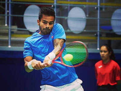 Sumit Nagal (Photo credit: @vkfofficial Twitter handle)