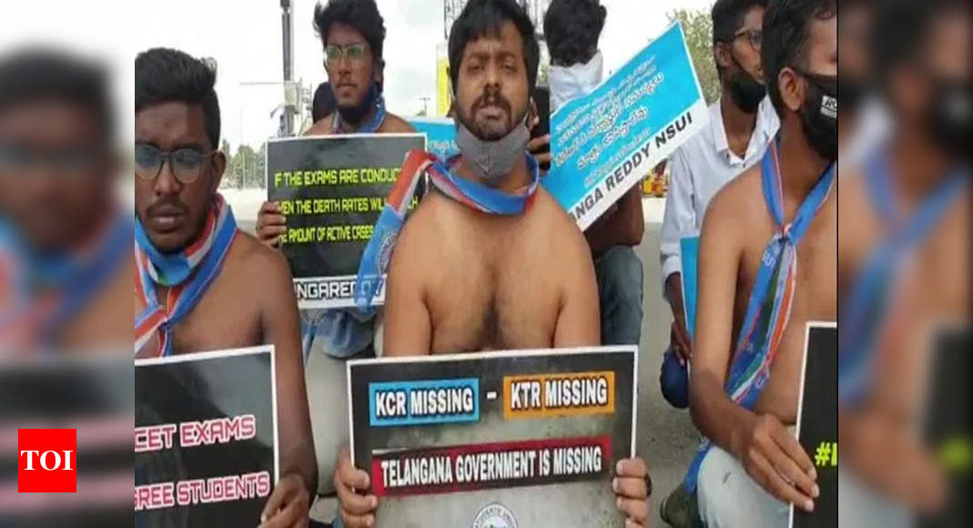 CPI members stage half-naked protests against defection of 
