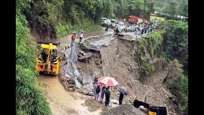 Downpour triggers roadblock, waterlogging in several parts of Uttarakhand