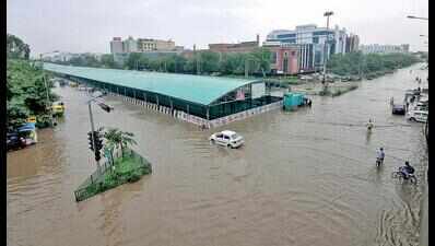 Helpless at home: Water floods basements, enters living rooms