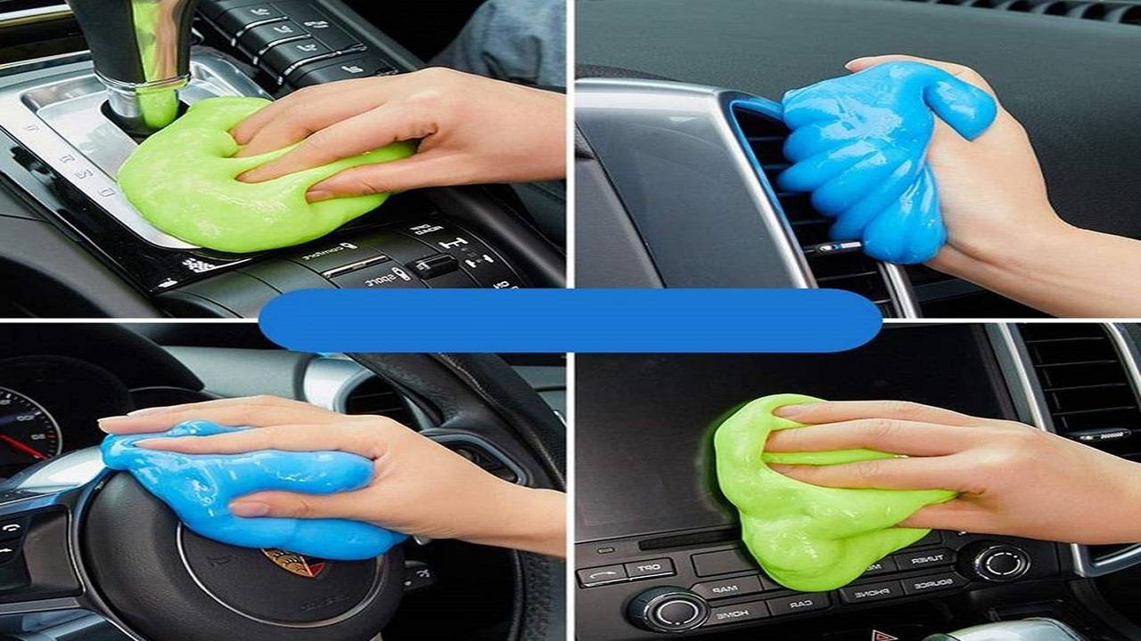 Car Wash Interior Auto Cleaning Gel Slime For Cleaning Automobile