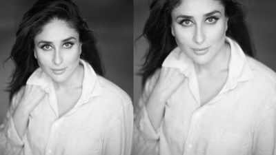 Kareena Kapoor Khan is a sight to behold in her latest monochrome picture