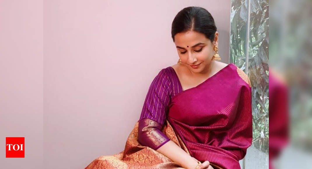 Vidya Balans Kanjeevaram Sari From Her Personal Collection Is A Must