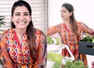 Samantha Akkineni's stylish Ikat kurta