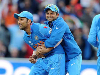 You truly deserve this: Raina congratulates Rohit on being chosen for ...