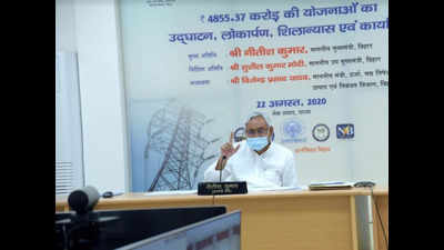 Bihar CM launches series of power projects worth Rs 4,855 crore