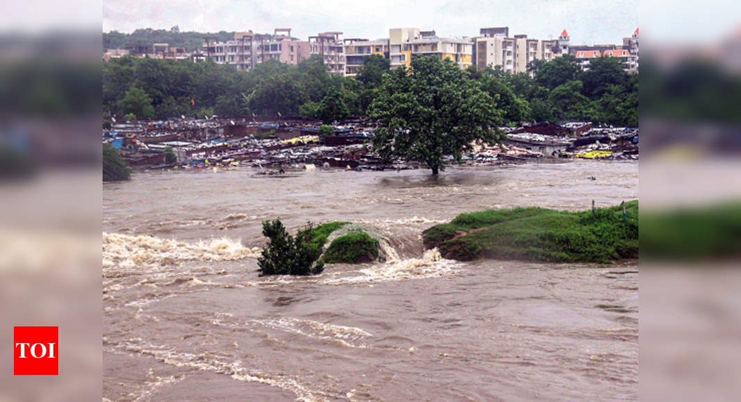 Madhya Pradesh: Low-lying areas inundated; dozen slums washed away in ...