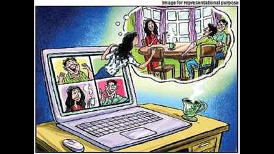 Friends connect online as weekend parties go virtual