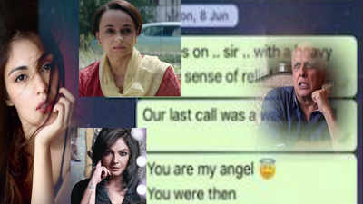 Soni Razdan on husband Mahesh Bhatt's leaked WhatsApp chats with Rhea Chakraborty: 'Here is mine. We get them everyday'; Pooja Bhatt too shares screenshot