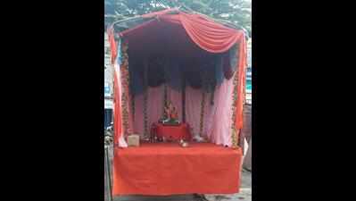 Ganesh Chaturthi a low-key affair in Dharwad