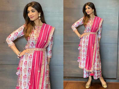 Shilpa Shetty just showed us a new way to style a kurta - Times of India