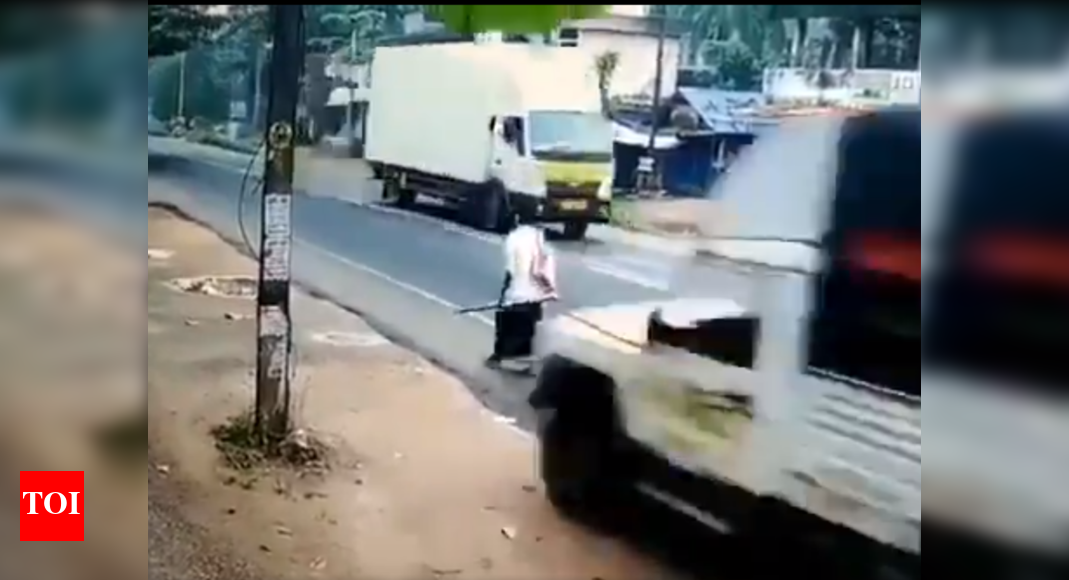 Viral Video Viral video Near death experience caught on camera