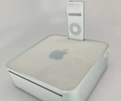 Apple worked on a Mac mini with iPod dock but it was never launched