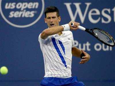 Ailing Djokovic advances, Thiem out, Serena claws out victory