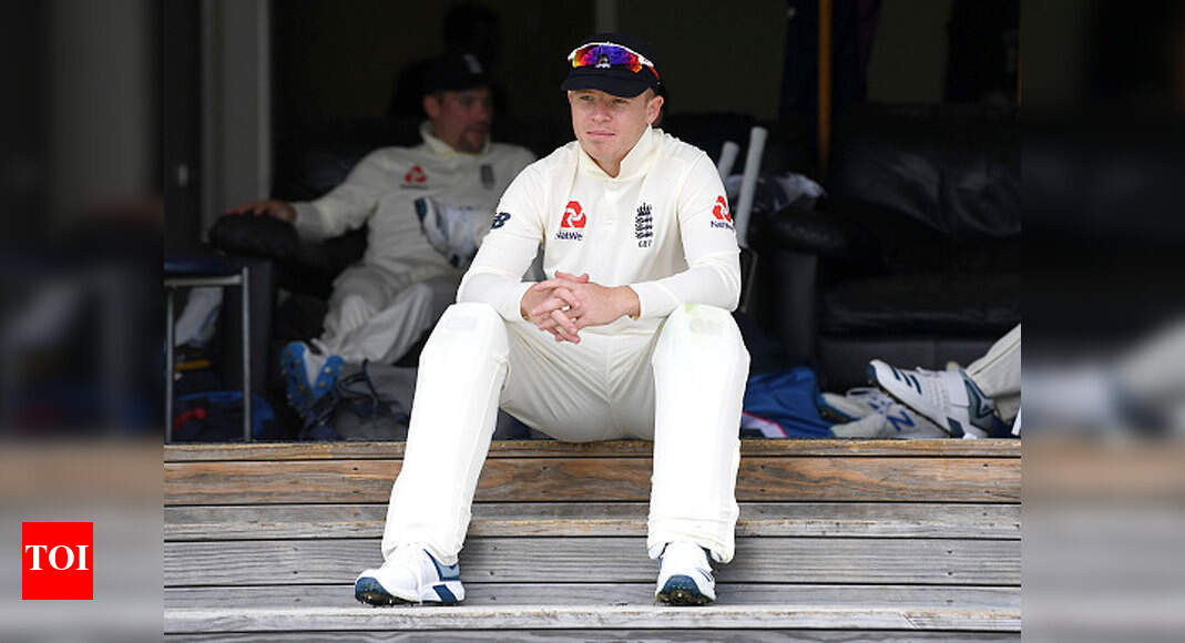 Ollie Pope to undergo shoulder scan Cricket News Times of India