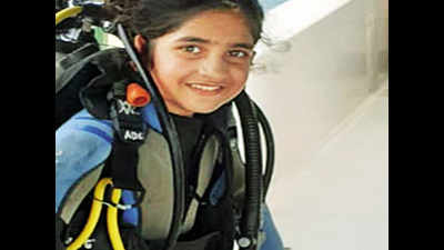Sambalpur girl, 10, earns junior scuba diving licence