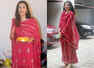 Divya Khosla Kumar's red gota patti kurta-palazzo set is STUNNING!
