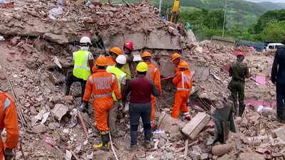Maharashtra building collapse: 4-year-old boy rescued after 19-hours