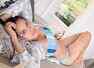 Sunny Leone loves to laze around in a bikini when home