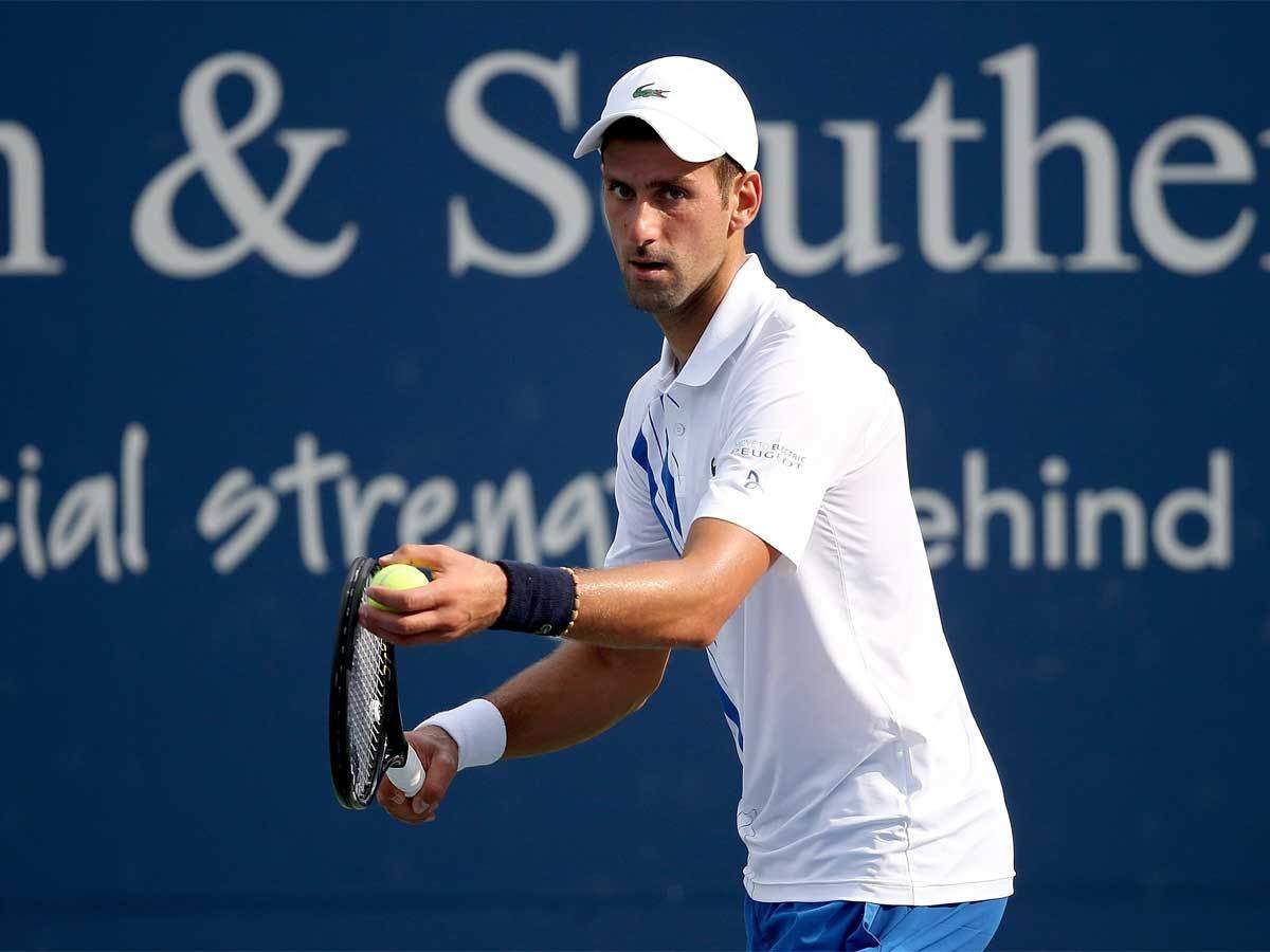 Novak Djokovic Novak Djokovic Rolls On At Western And Southern Open Andy Murray Eliminated Tennis News Times Of India