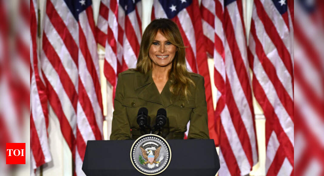 Melania Trump brings compassion on pandemic, immigrants at Republican convention - Times of India