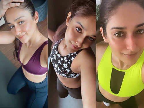 Ileana cleavage in black sports bra : r/IleanaDCruzFappers