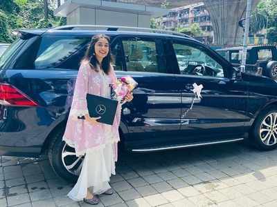 Ishq Subhan Allah actress Eisha Singh buys a luxury car, says 'dreams do come on wheels too'