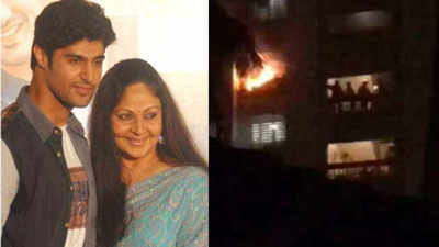 Fire in Rati Agnihotri's apartment building, son Tanuj Virwani opens up about rescue operation