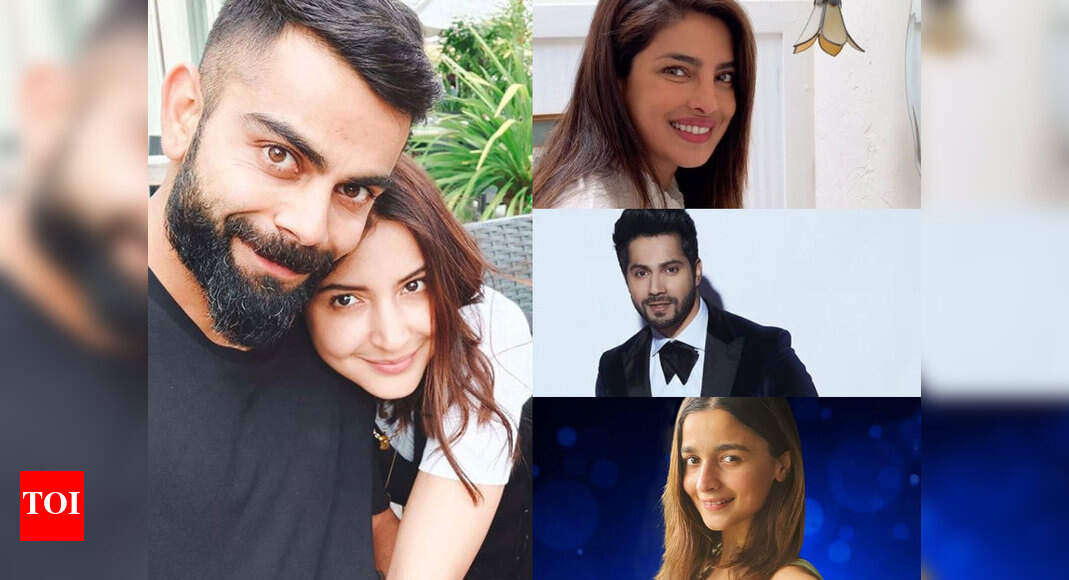 Virat kohli announces anushka sharma's pregnancy: priyanka chopra, alia bhatt, varun dhawan and other bollywood stars congratulate the couple | hindi 
