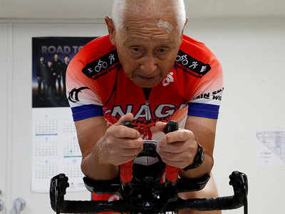 World's oldest Ironman plans to keep competing into his 90s