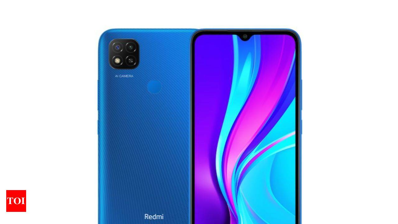 Xiaomi Redmi 9 with 5000mAh battery and MIUI 12 operating system launched  in India: Price, specs and more - Times of India