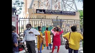 Technical snag suspends Guwahati ropeway services