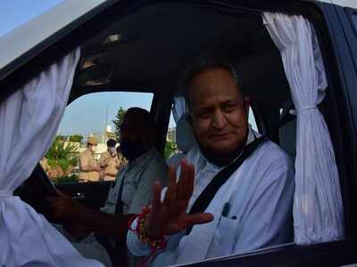 Rajasthan Ashok Gehlot Cancels Meeting With Visitors After 10 People At Cmo Cm Residence Test Positive For Covid 19 Jaipur News Times Of India