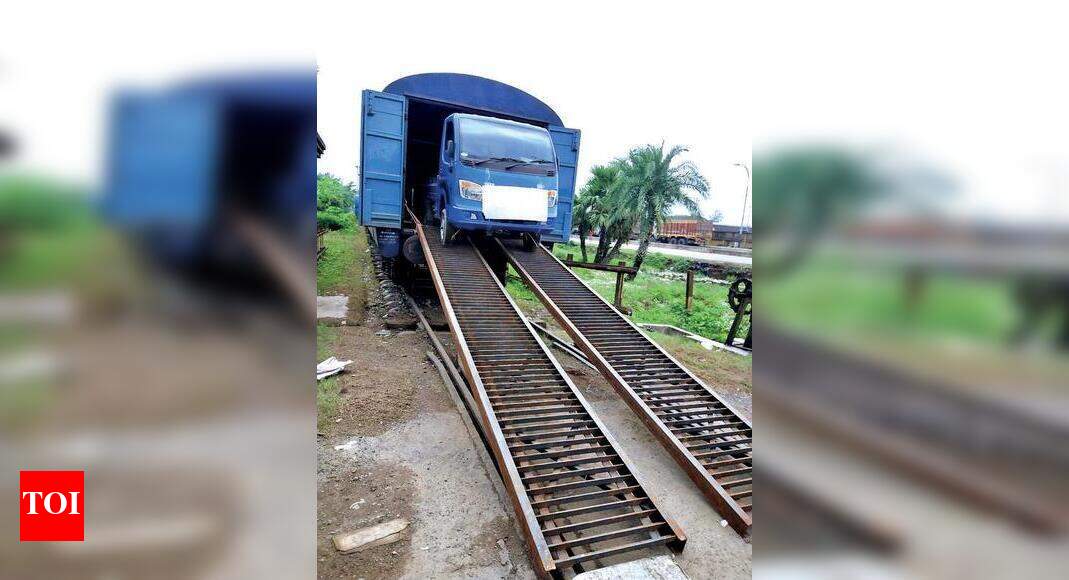 Redundant coaches revamped for use as freight rake | Lucknow News ...