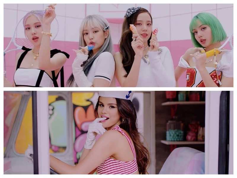 Ice Cream Blackpink And Selena Gomez Serve Up Their Latest Single That Is Sure To Be The Flavour Of The Season English Movie News Times Of India - ice cream blackpink roblox id code