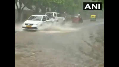 Parts of Delhi-NCR witness heavy rain