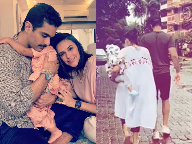 Roadies Gang Leader Neha Dhupia Enjoys Morning Stroll With Hubby Angad Bedi And Daughter Mehr Watch Video Times Of India Biografia filmografia critica premi articoli e news trailer. roadies gang leader neha dhupia enjoys