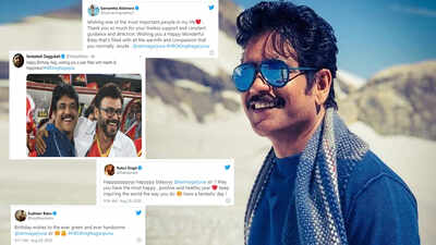 Superstar Akkineni Nagarjuna turns 61, fans shower him with adorable birthday wishes from across the country