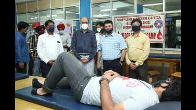 SD College organises blood donation camp