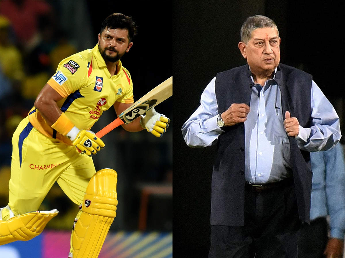 Suresh Raina Csk Will Always Stand By Suresh Raina My Comment Taken Out Of Context N Srinivasan Cricket News Times Of India