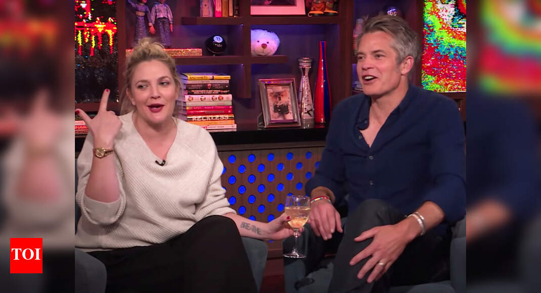 Drew Barrymore tells Andy Cohen she's 'never herself for