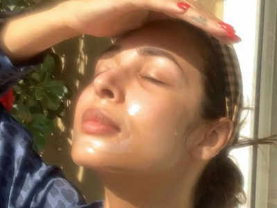 Malaika Arora shares a desi home remedy for acne