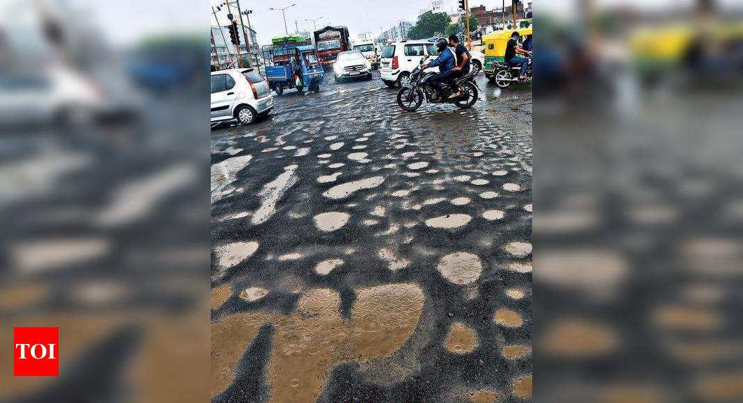 Bad roads: GMRCL passes the buck | Ahmedabad News - Times of India