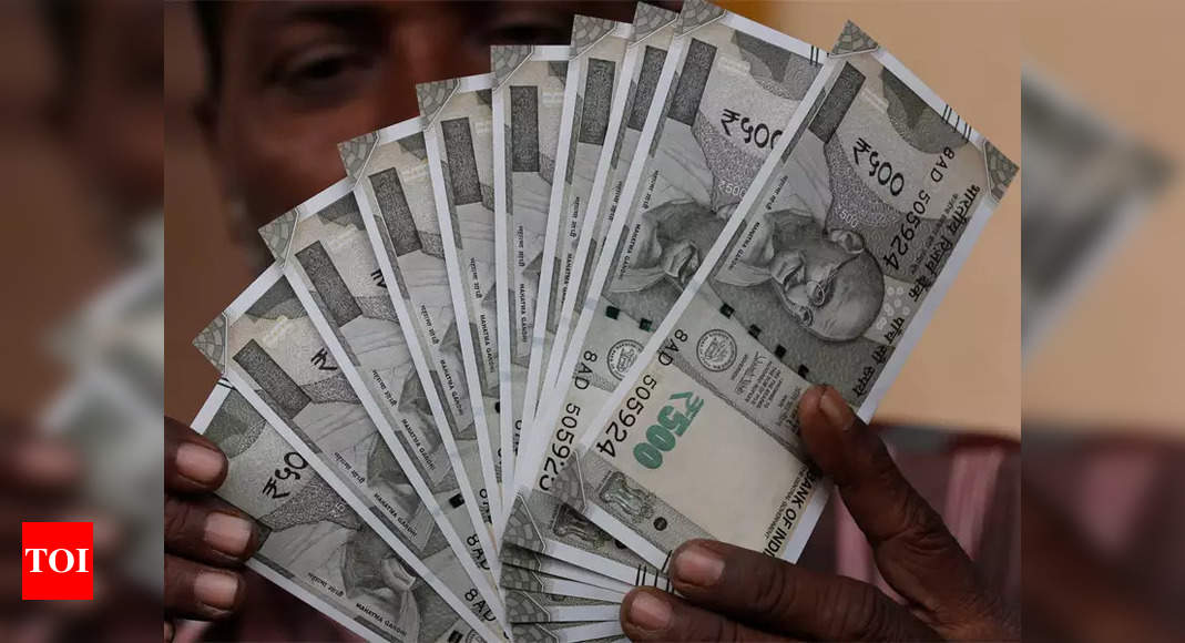 First India on X: Rupee settles 20 paise lower at 73.58