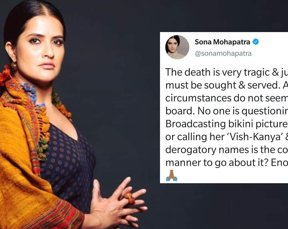 
After Swara Bhaskar and Taapsee Pannu, Sona Mohapatra questions vilification of Rhea Chakraborty
